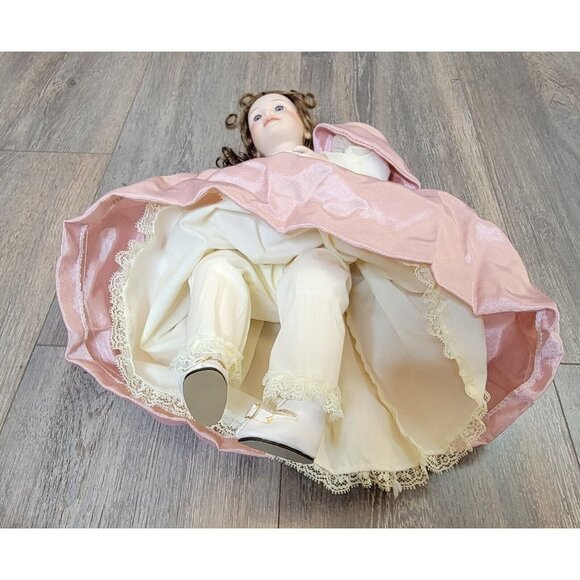 Ashton Drake Galleries Meg Porcelain Doll Little Women Artist Wendy Lawton 7096C - Picture 8 of 11